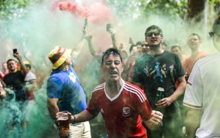 Wales fans, Euro 2016 - Euro 2020