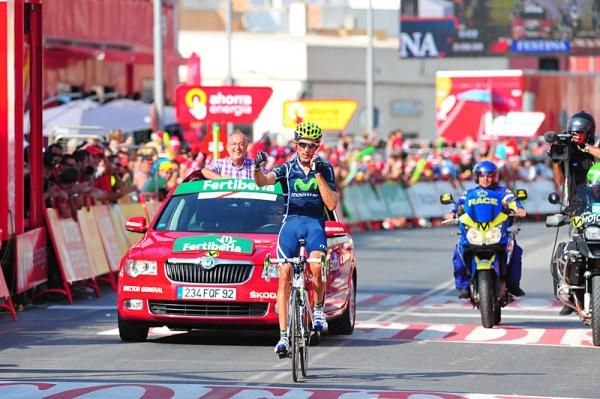 Pablo Lastras (Movistar) wins the stage