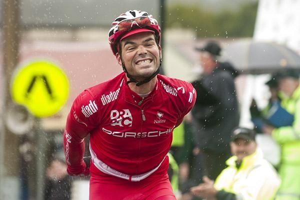 Rhys Pollock (Drapac Porsche) described the stage as 'unbelievably tough'.