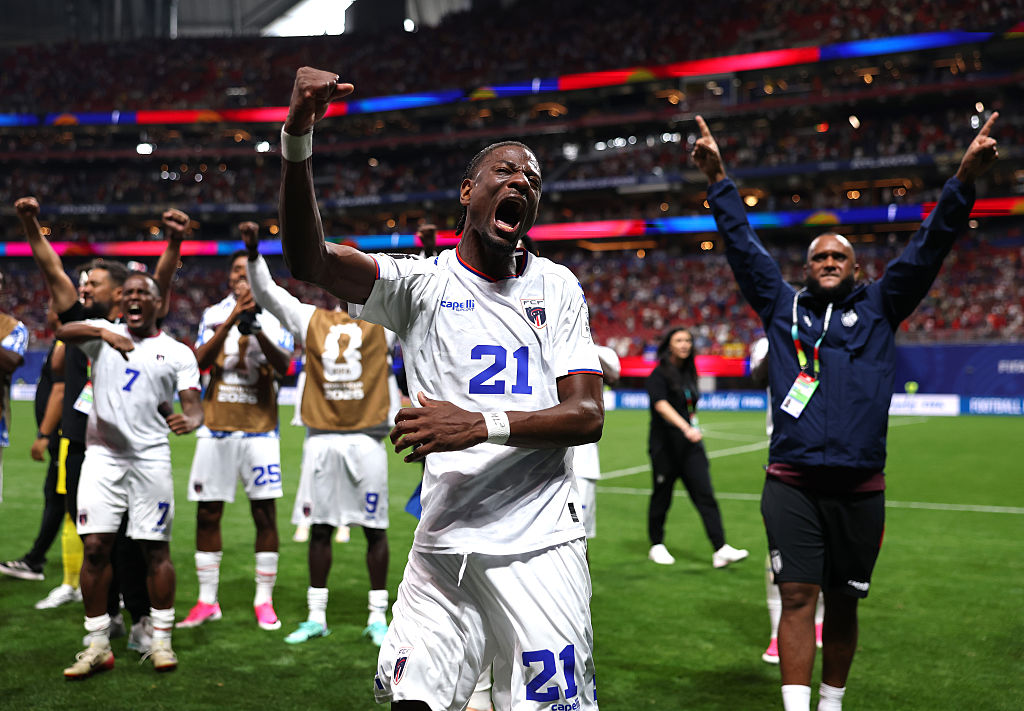 Nuno da Costa #21 of Cabo Verde reacts after the 0-0 draw during the FIFA World Cup 2026 Group H match between Spain and Cabo Verde at Atlanta Stadium