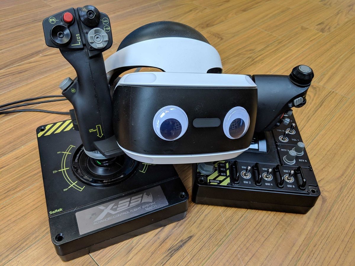 Джойстик 2020. VR PLAYSTATION 4 полет.