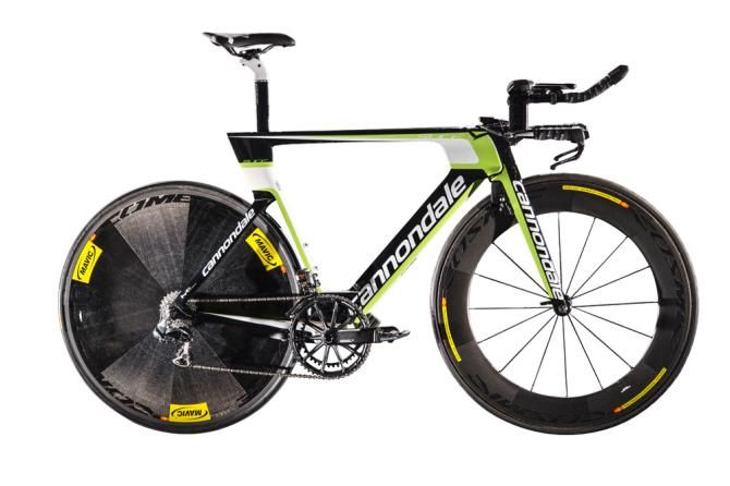 Cannondale Garmin's time trial bike