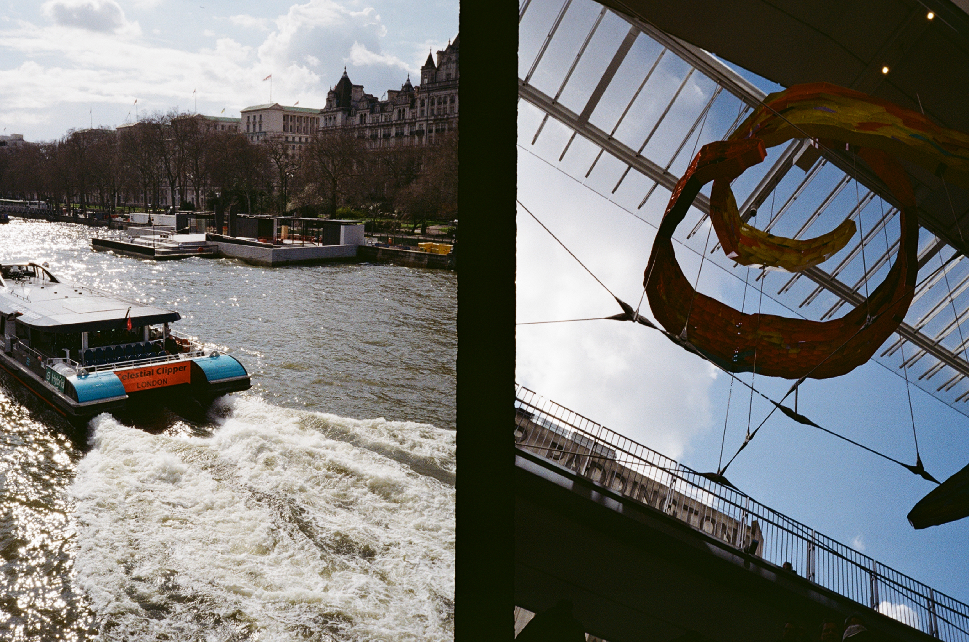 Two photos taken on a Pentax 17 half-frame film camera