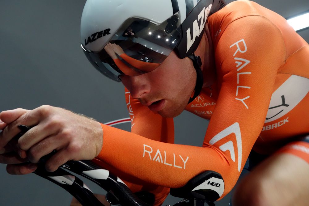Known for his finishing speed, Colin Joyce has shown his strength against the clock this season and looks to further improve with a more aerodynamic position.