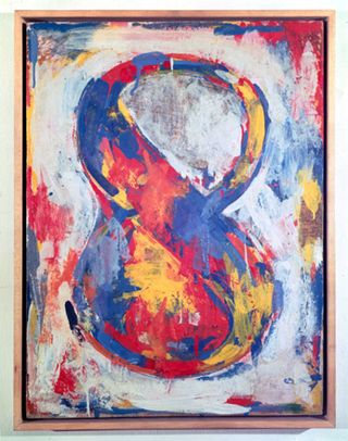 'Figure 8' by Jasper Johns, 1959.