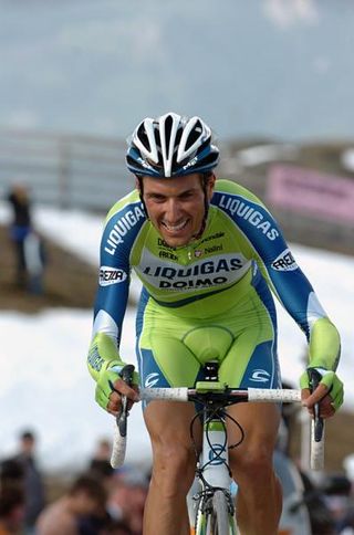 Ivan Basso (Liquigas - Doimo) finished 6th on Plan de Corones and moved into 2nd overall.