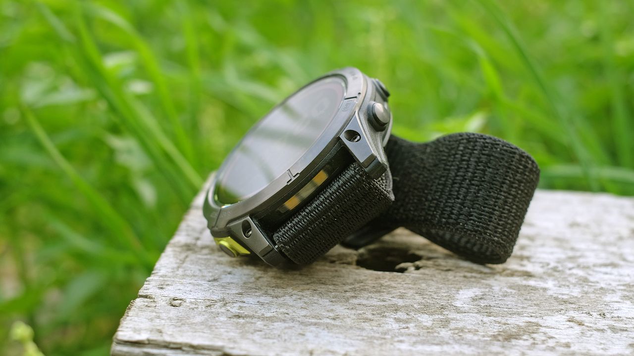 Garmin Enduro 2 being tested by Live Science contributor Andrew Williams