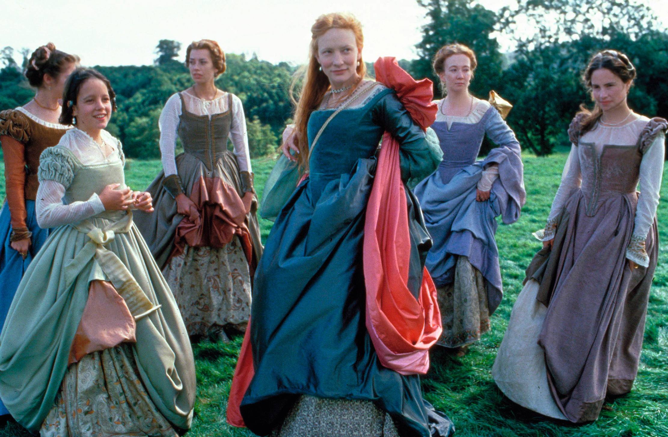 Cosprop has clothed the Virgin Queen, portrayed by Cate Blanchett in Elizabeth