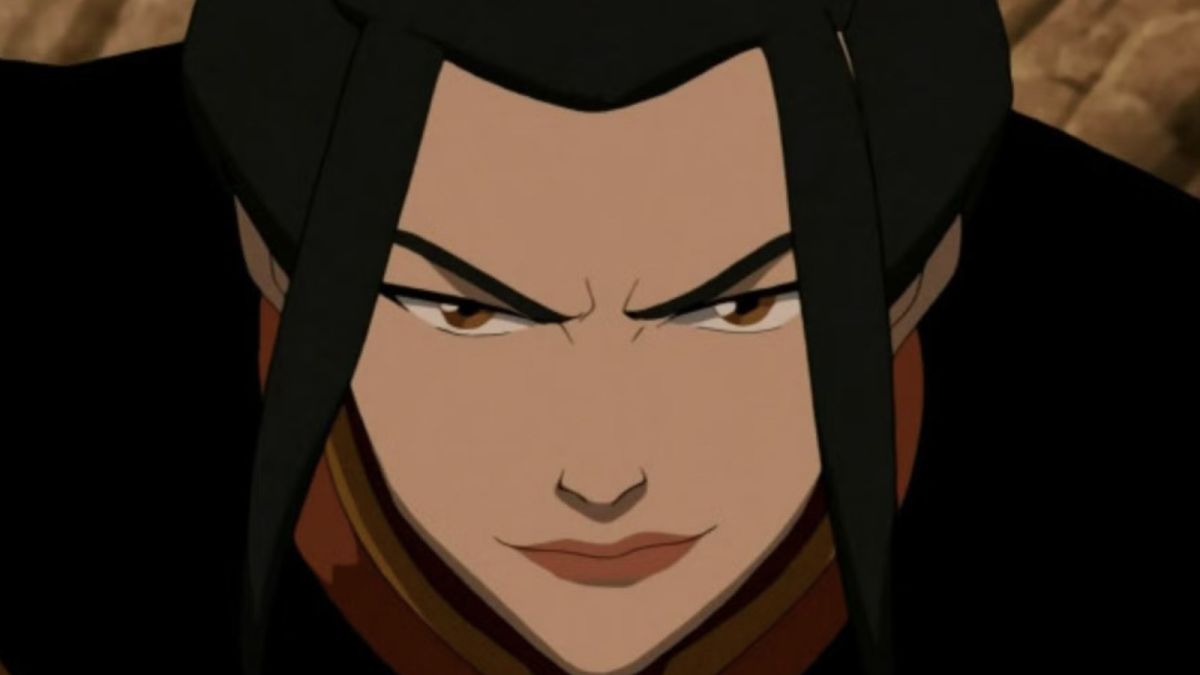 Azula from Avatar: The Last Airbender, smirking.