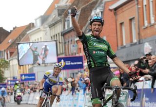 Bryan Coquard (Team Europcar) wins the opening stage of the Four Days of Dunkirk
