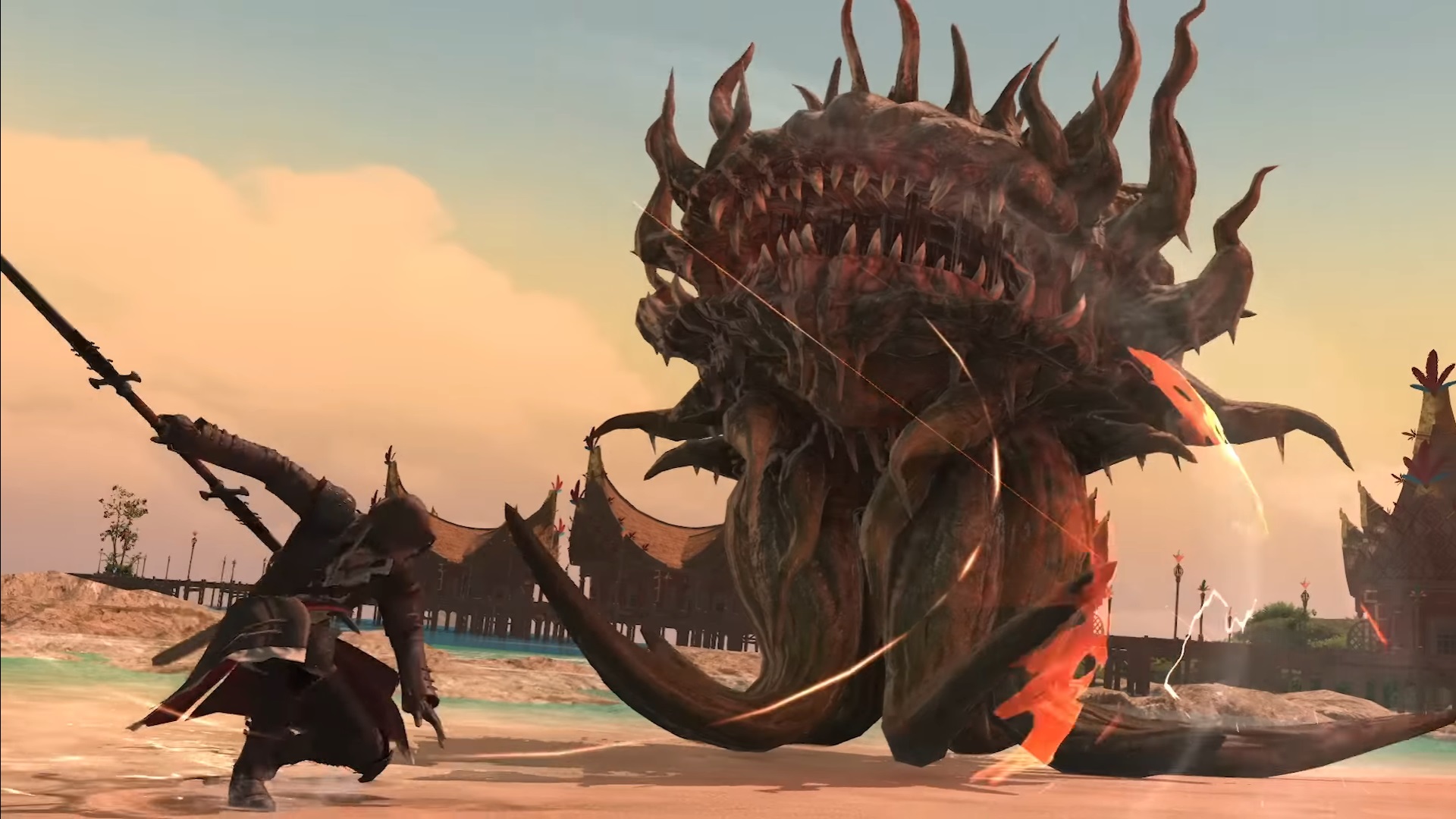 Скриншот из трейлера Final Fantasy XIV Viper Job