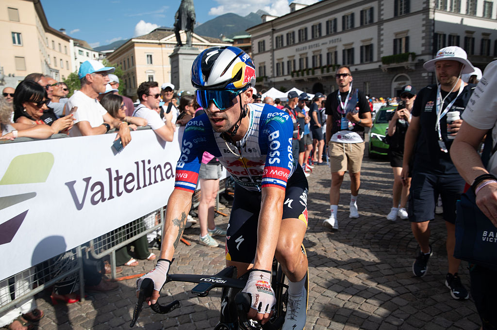 Primoz Roglič at the Tour de Suisse in 2026, a race he reportedly wants to win in 2027