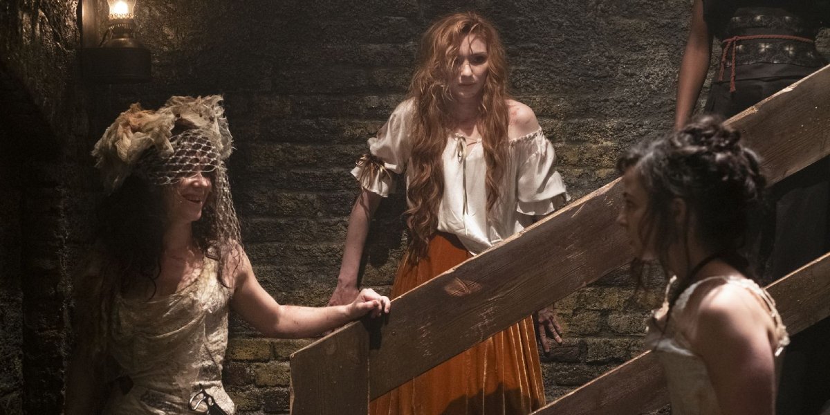 Members of the Nevers cast