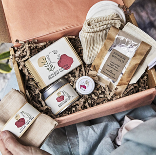 'Home Sanctuary' Personalised Organic Spa Gift Set