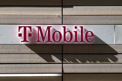 t-mobile logo on store front