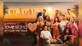 Key art for Love Island: Beyond the Villa featuring the Love Island USA season 6 cast
