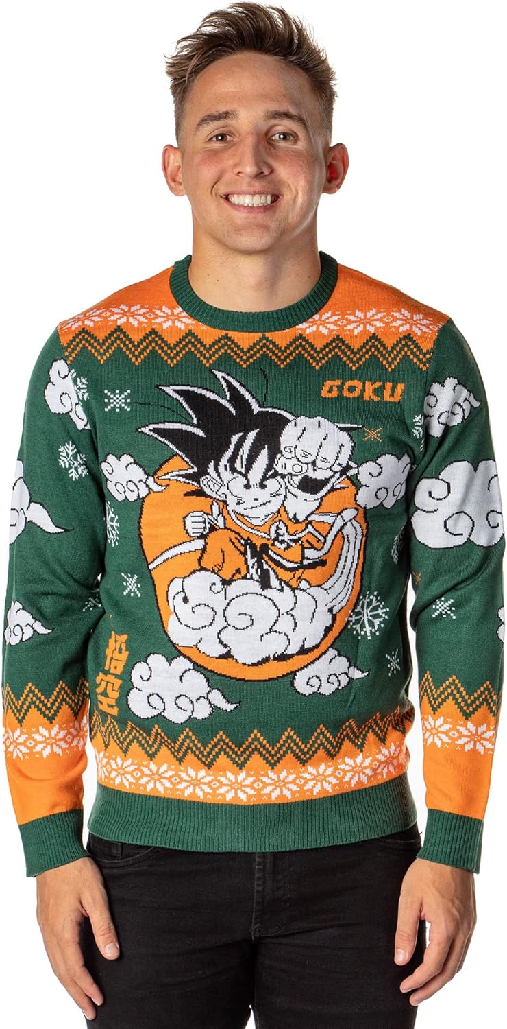 Dragon Ball Z Ugly Christmas Sweater