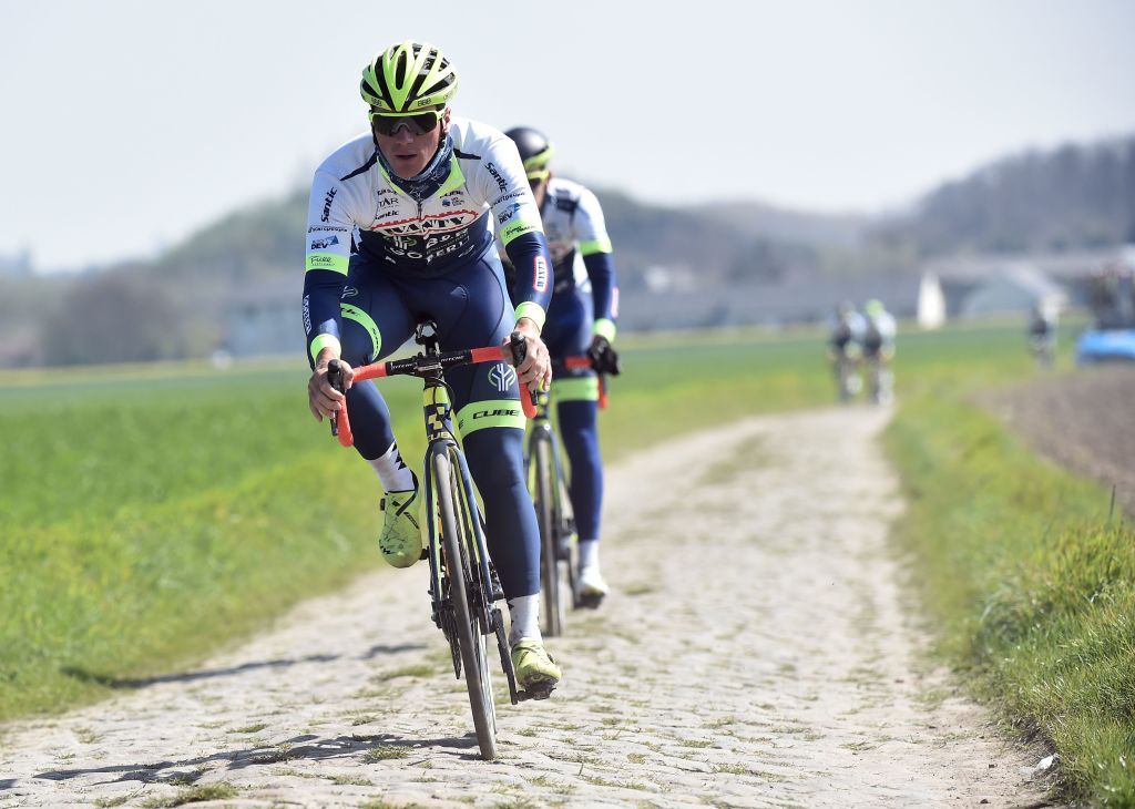 Wanty-Gobert on the Paris-Roubaix recon