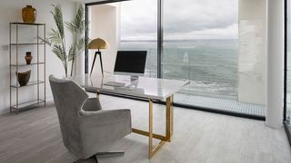 Office space in the Grand Designs lighthouse