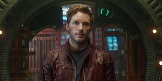 Chris Pratt as Star-Lord in Guardians of the Galaxy