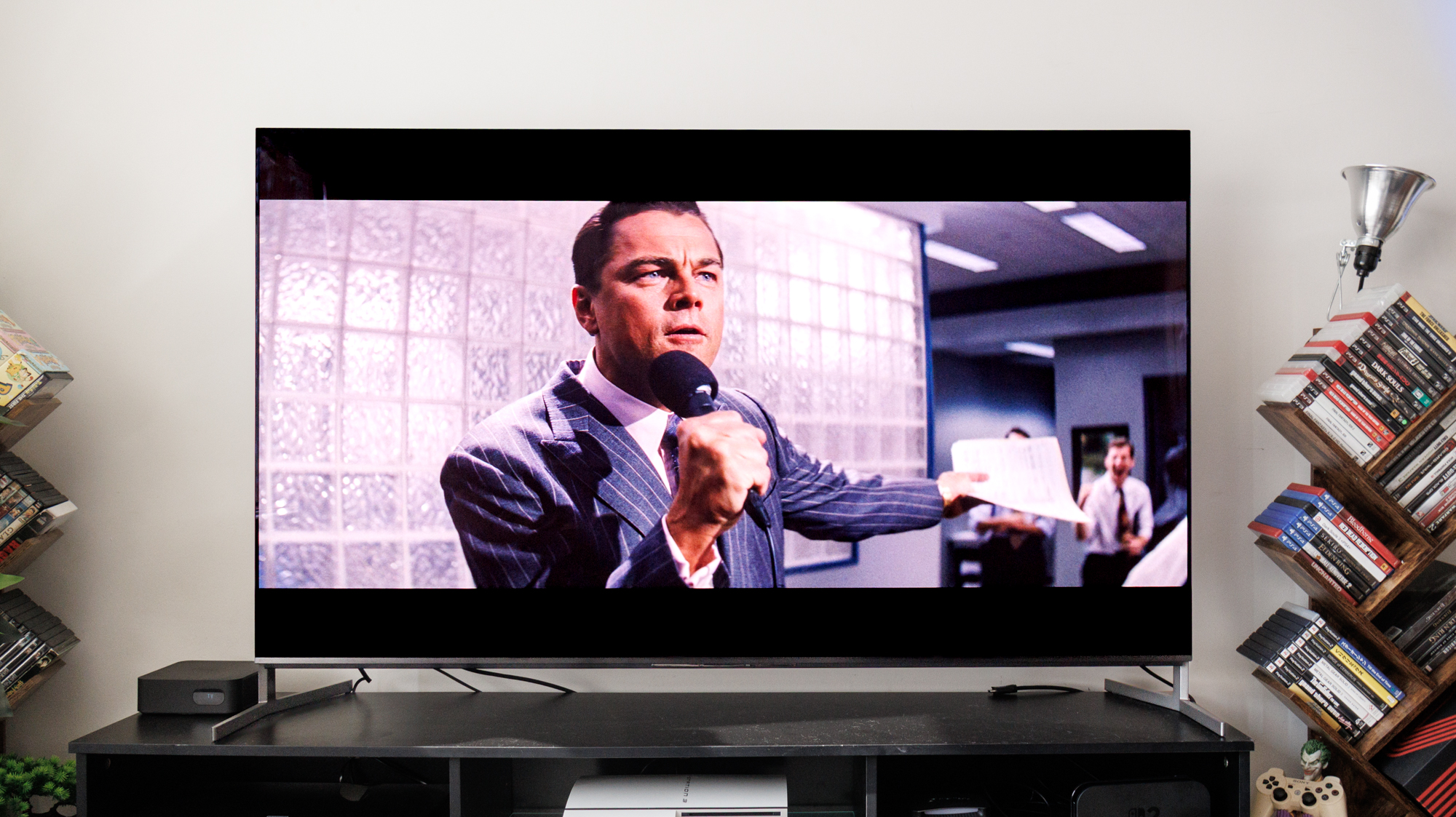 Sony Bravia 8 II on a TV stand