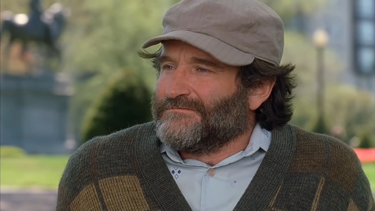 Robin Williams as Sean Maguire in Good Will Hunting screenshot