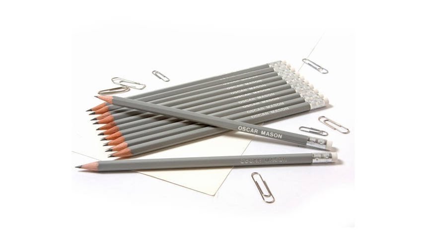 High Quality Personalised Pencils Printed with Name