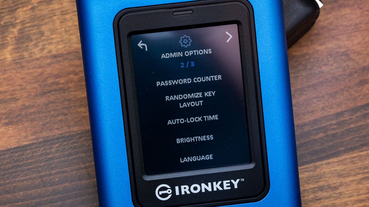 Kingston IronKey Vault Privacy 80 External SSD