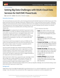 Whitepaper cover with text and yellow gradient shading at top