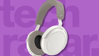 best over-ear headphones against a purple techradar background