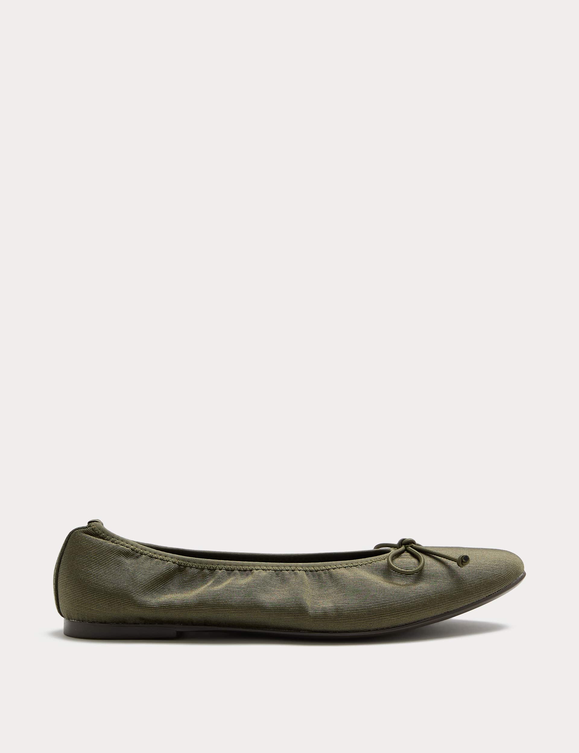 Satin Flat Ballet Pumps