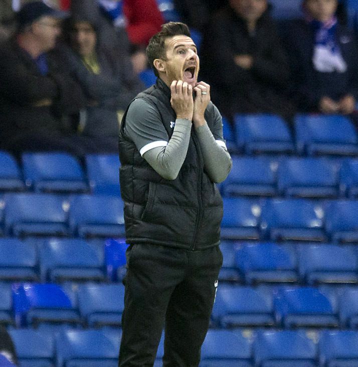 Barry Ferguson’s Kelty Hearts win playoff first leg against Brechin