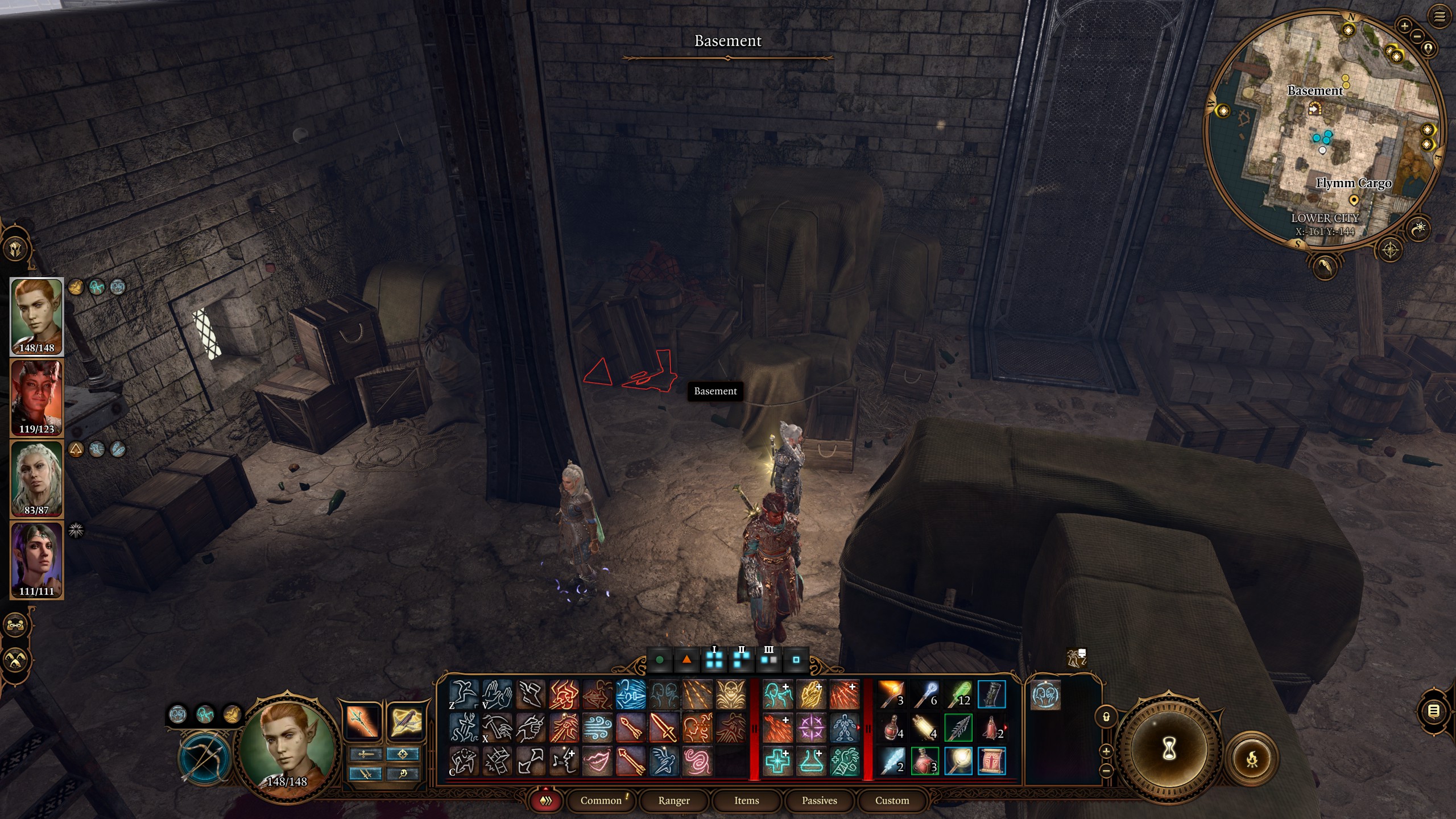 Baldur's Gate 3 Iron Throne cellar location