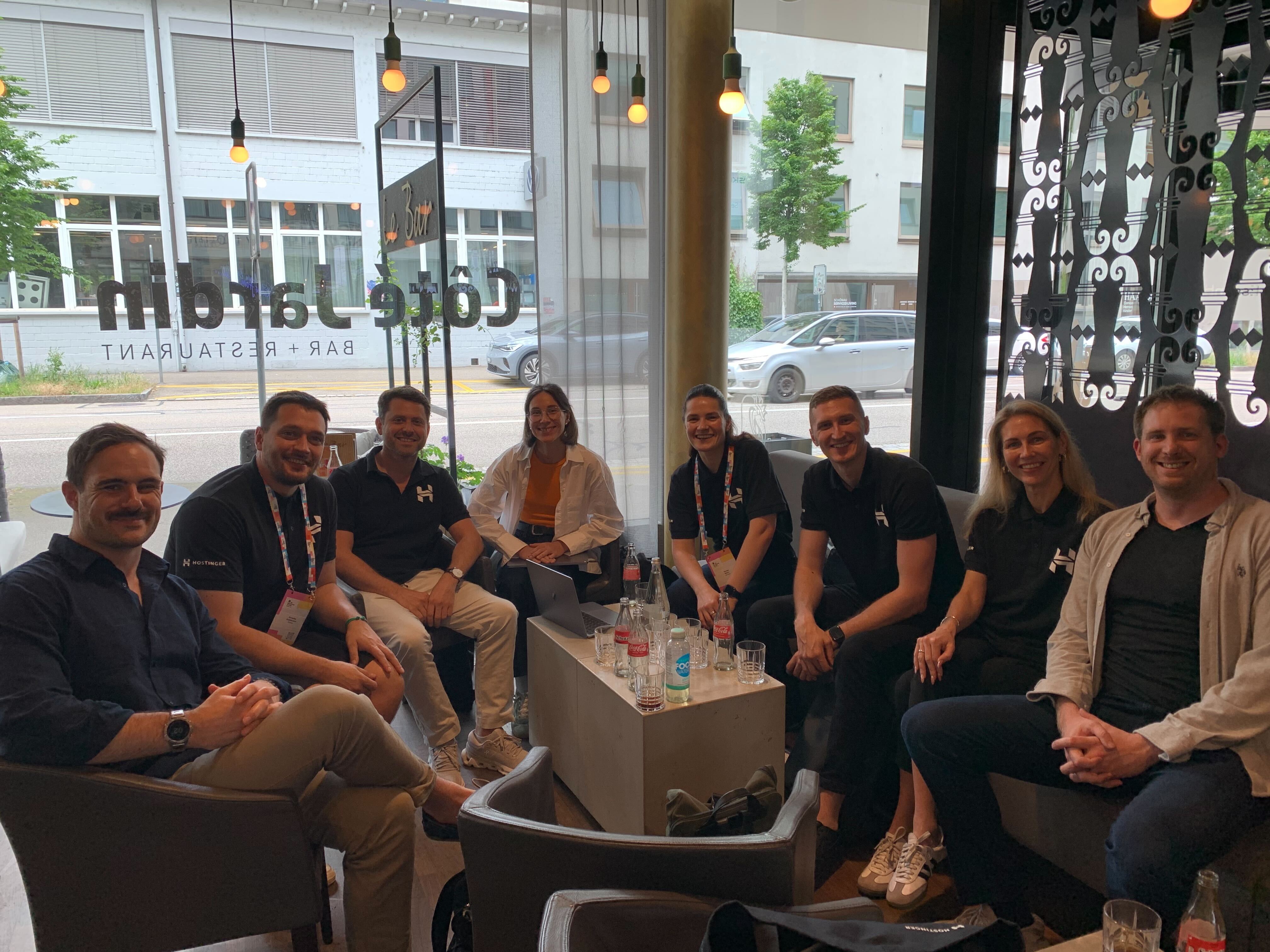 Hostinger meeting at WordCamp Europe
