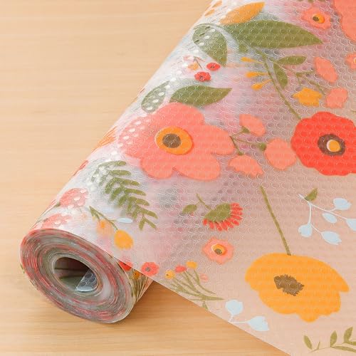 Cooyes Shelf Liner &amp;ndash; Premium Non-Adhesive Cabinet &amp;amp; Drawer Liner for Kitchen &amp;ndash; Waterproof Shelf Paper With Modern Pattern &amp;ndash; Durable Eva Cabinet Mat &amp;ndash; Easy to Cut &amp;#65288;12" W X 120" L&amp;#65289;