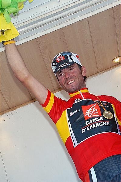 New Spanish champion Alejandro Valverde, 28, not afraid to be favourite number one for the Tour de France.