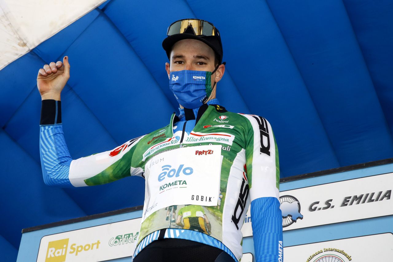 Settimana Internazionale Coppi e Bartali 2021 36th Edition 2nd stage Riccione Sogliano al Rubicone 163 km 24032021 Marton Dina HUN Eolo Kometa Cycling Team photo Roberto BettiniBettiniPhoto2021