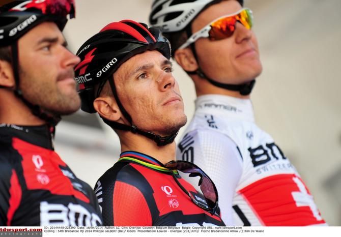 Team BMC presented to the crowd