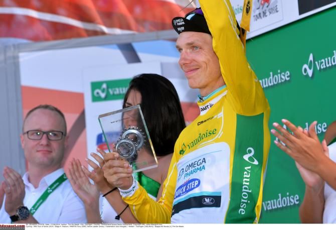 Tony Martin (Omega Pharma-Quick Step) remains in yellow