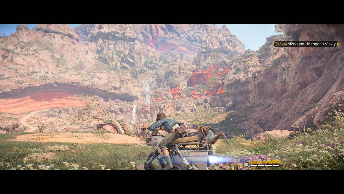 Star Wars Outlaws speeder bike.
