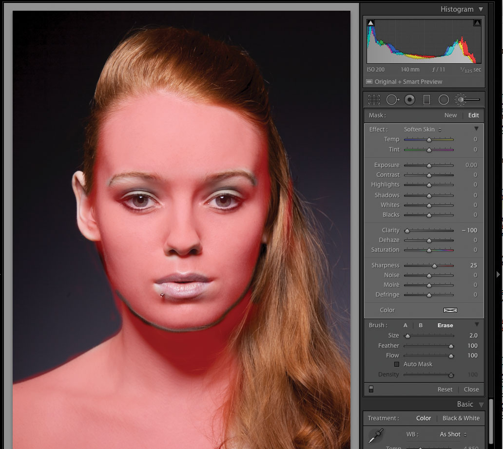 Lightroom tutorial portrait retouch