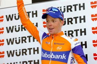 Steven Kruijswijk of Rabobank was happy with his third-place overall finish