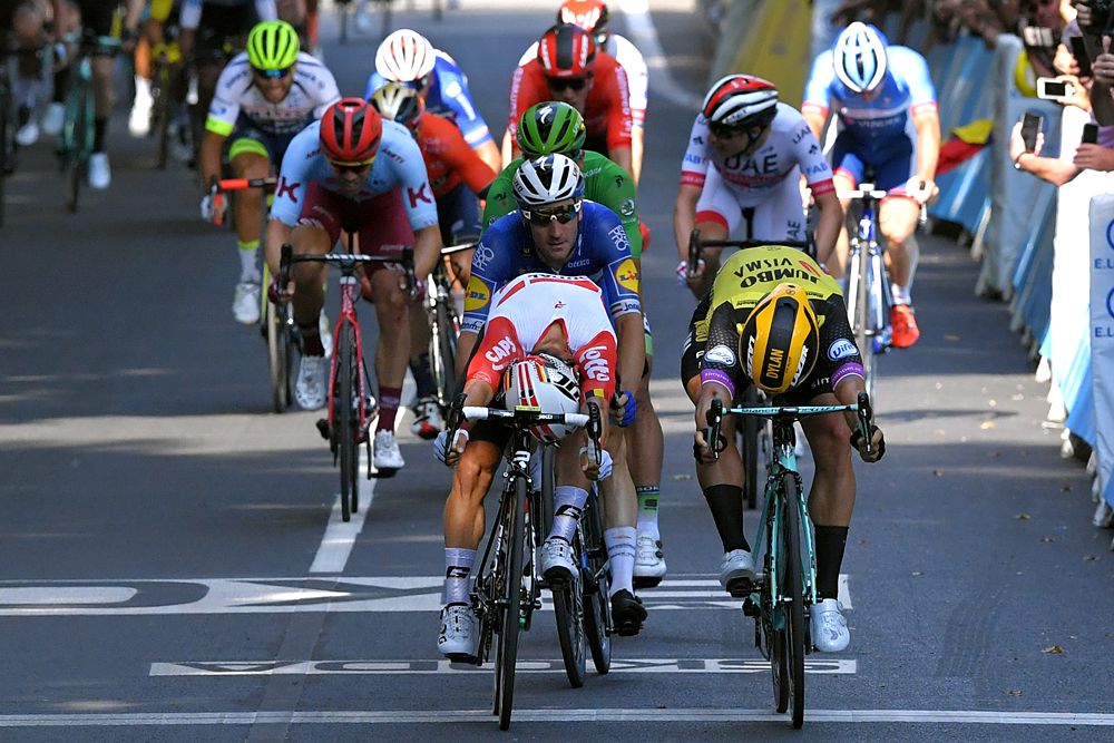 Caleb Ewan (Lotto Soudal) wins stage 11 at the Tour de France