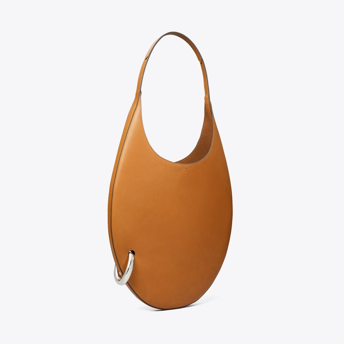 Pierced Handbag in Brown, Size Os