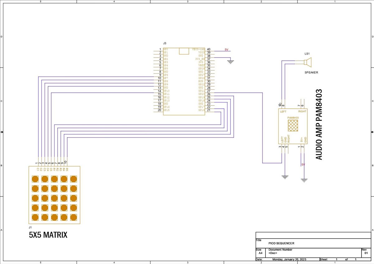 Maker builds their own pocket sequencer using a Raspberry Pi Pico 2 ...