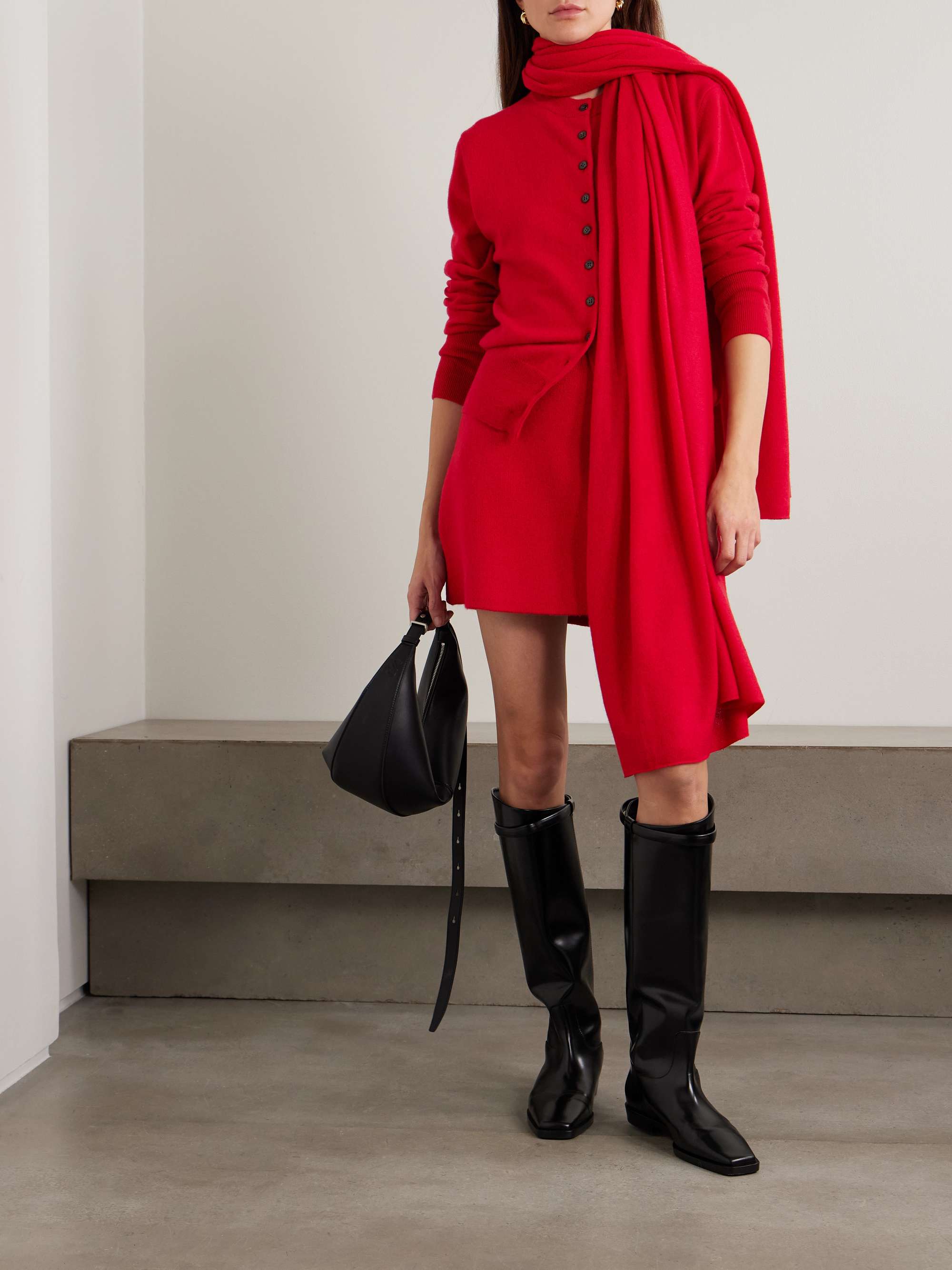 Clare Cashmere Mini Skirt