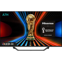 Hisense 50A7HQTUK 50-inch 4K QLED | £499 £399 at Currys
Save £100 - This 50-inch deal from Currys on Hisense's A7H QLED could have been for you last year, if ywere on a budget but wanted to make it go as far as you could. It almost goes without saying, but this is extremely cheap for a QLED.