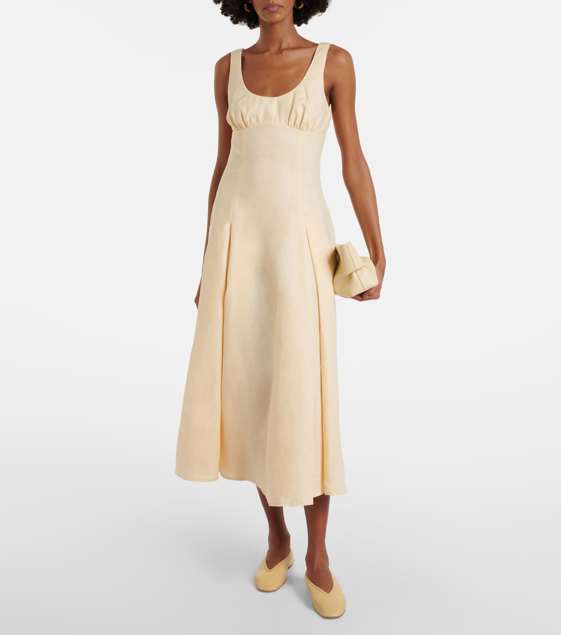 Esme Linen Midi Dress