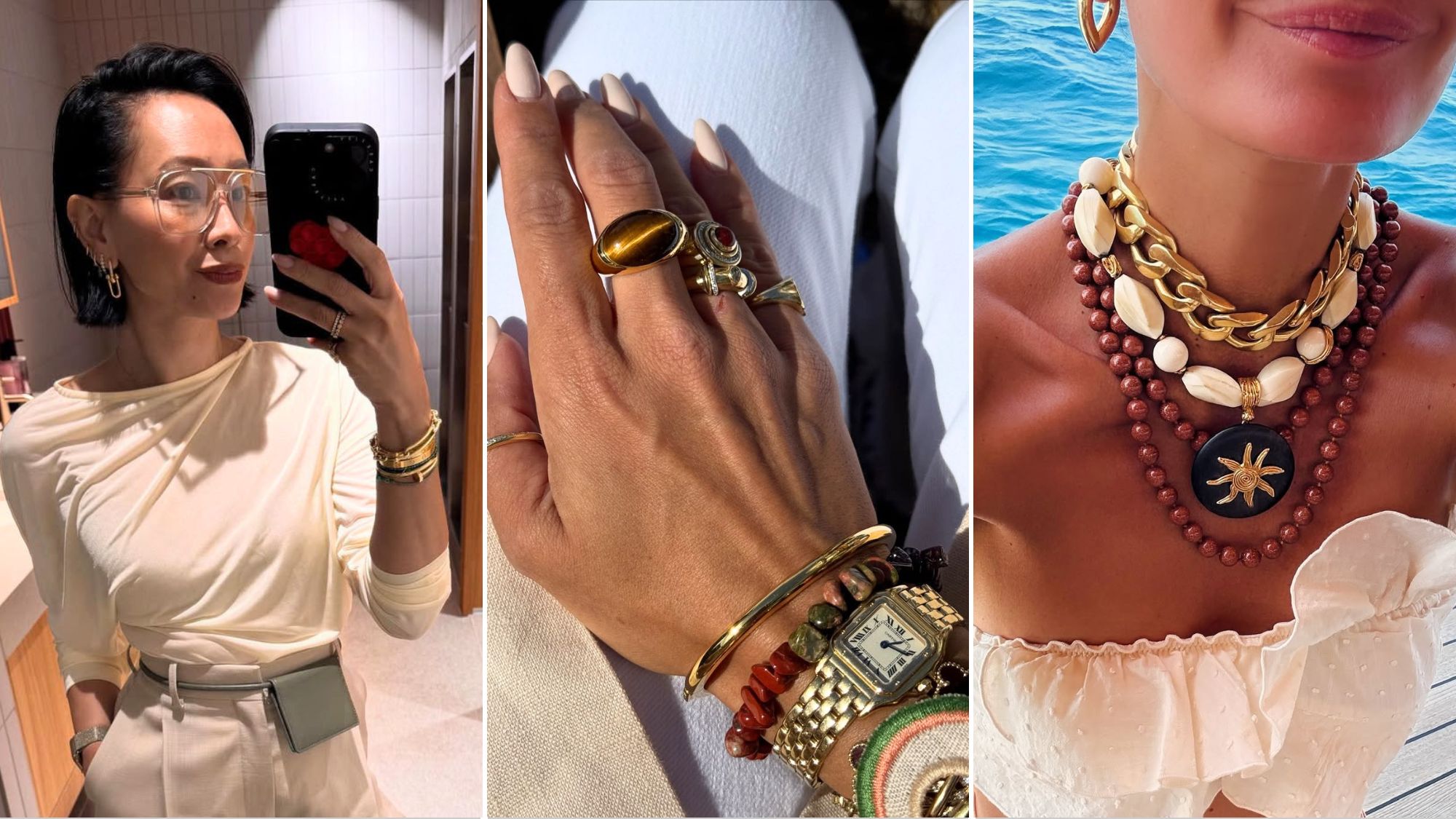 Stacking jewellery 