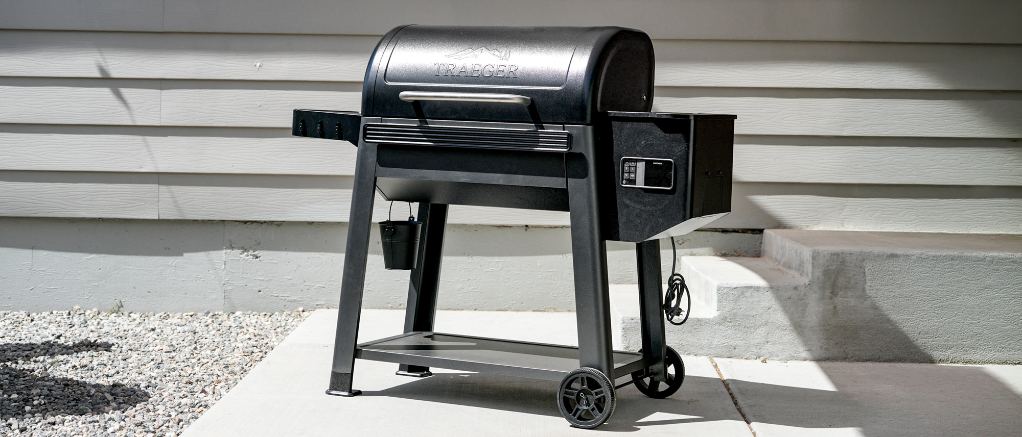 Traeger Westwood XL Grill on a patio